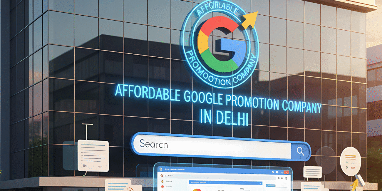 Affordable Google Promotion Company in Delhi – Web Intro