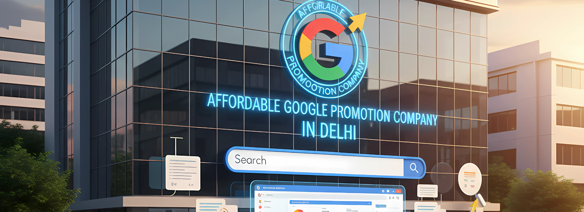 Affordable Google Promotion Company in Delhi – Web Intro