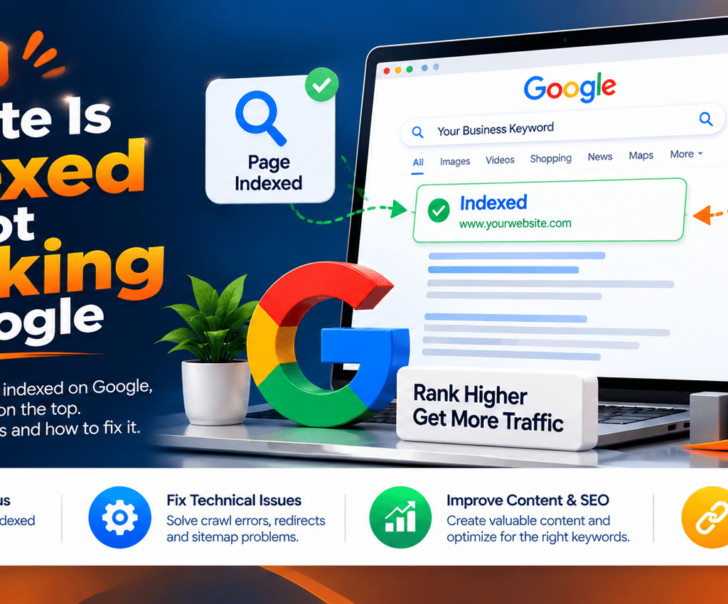 Why Your Website Is Indexed But Not Ranking on Google