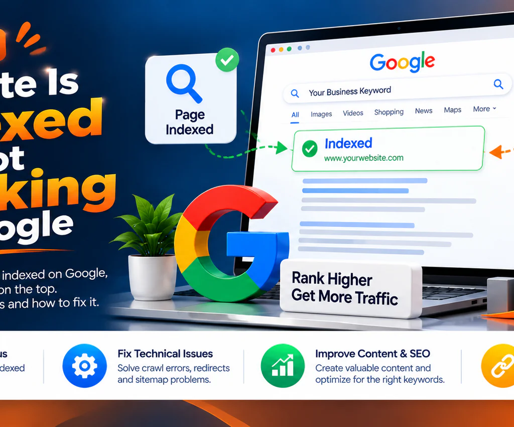 Why Your Website Is Indexed But Not Ranking on Google