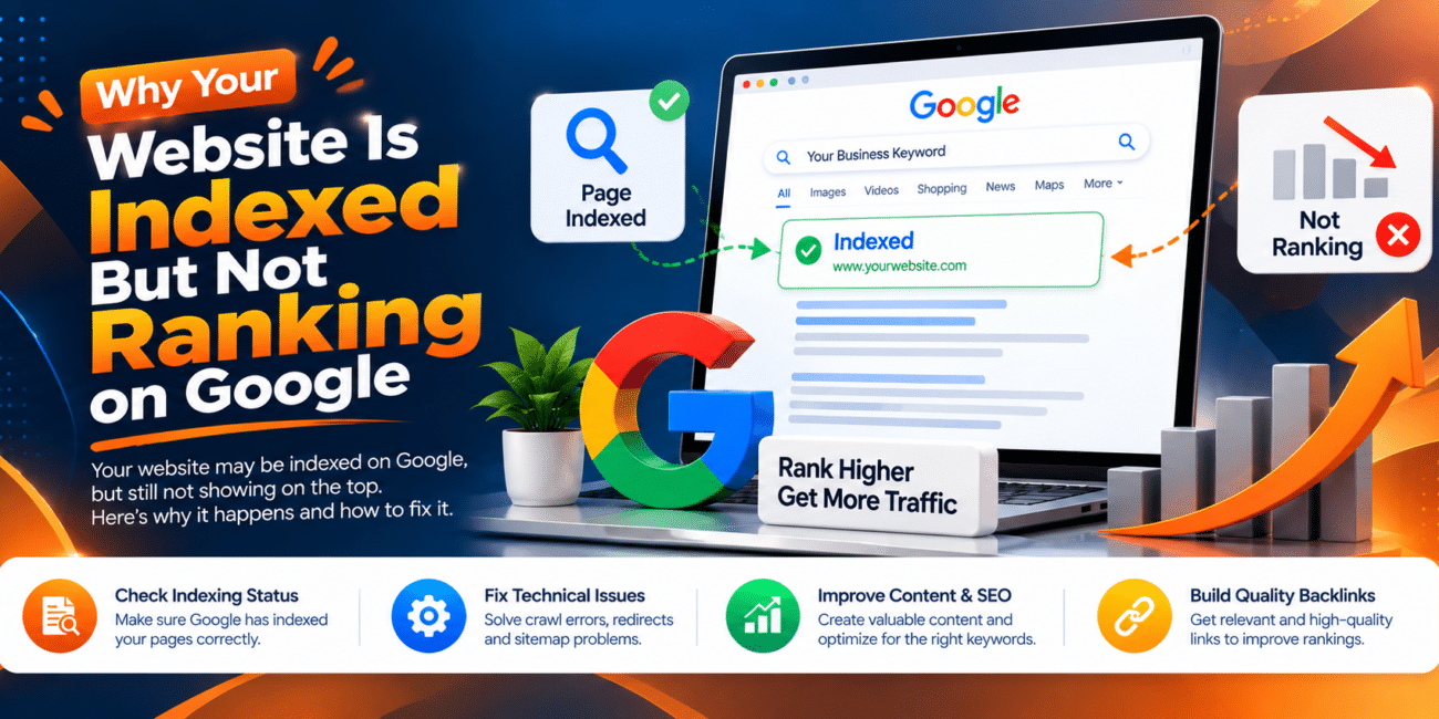 Why Your Website Is Indexed But Not Ranking on Google