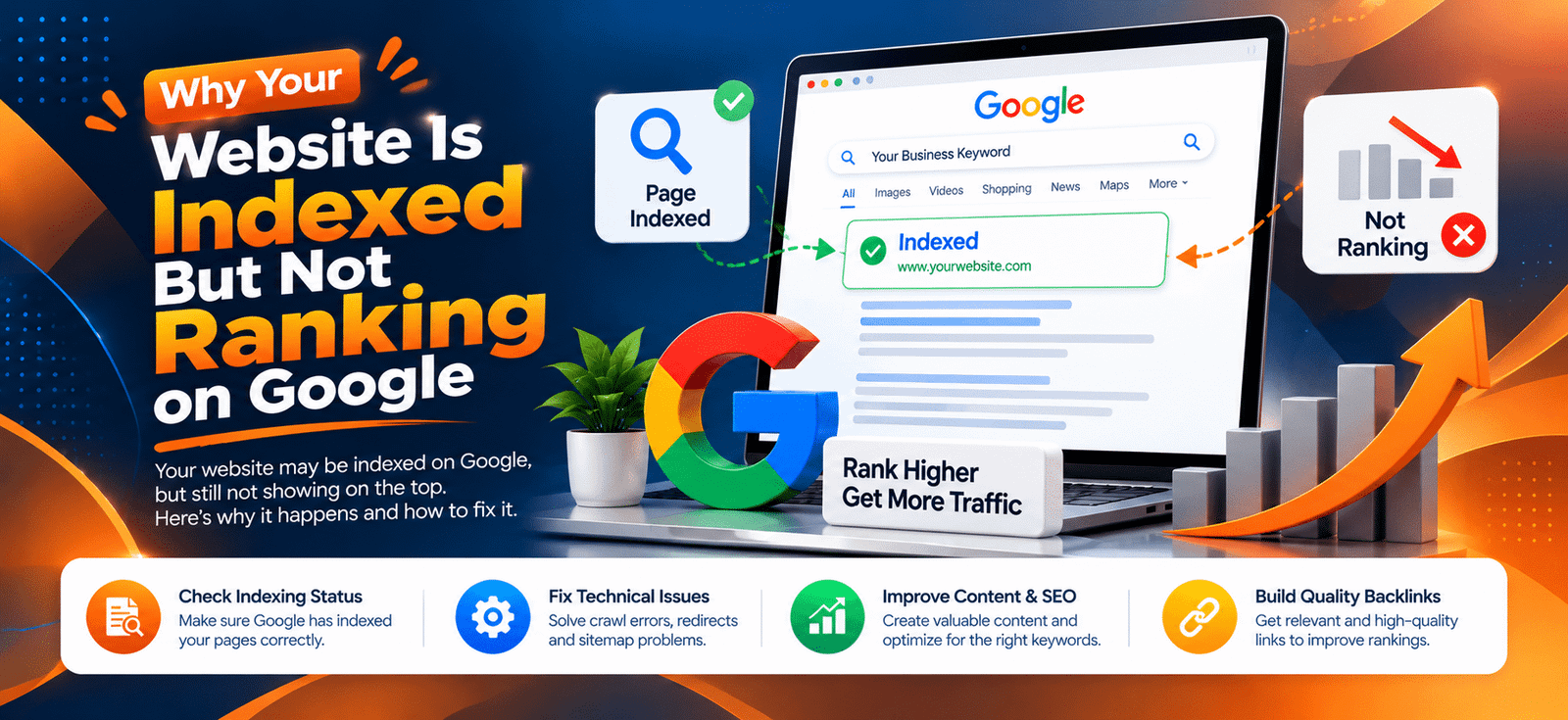 Why Your Website Is Indexed But Not Ranking on Google